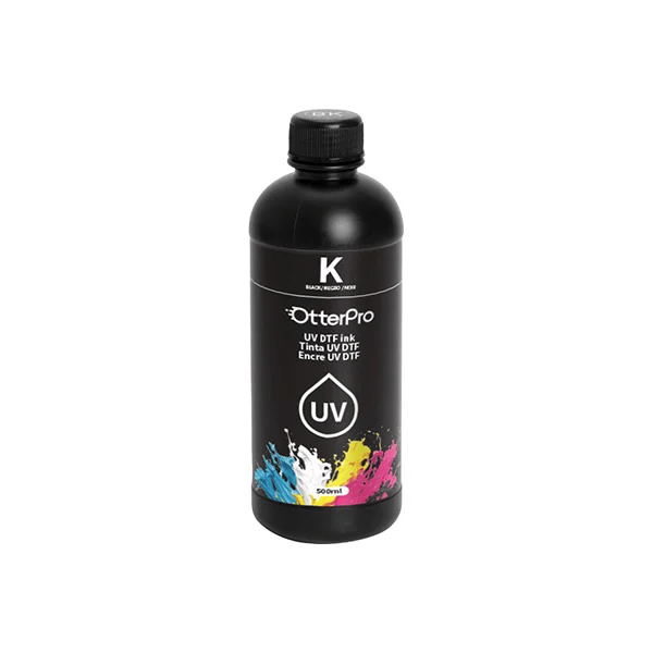 Tinta Para Dtf Uv OtterPro De 500ml Negro
