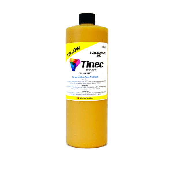 Tinta de Sublimacion Amarilla Tinec 1kg